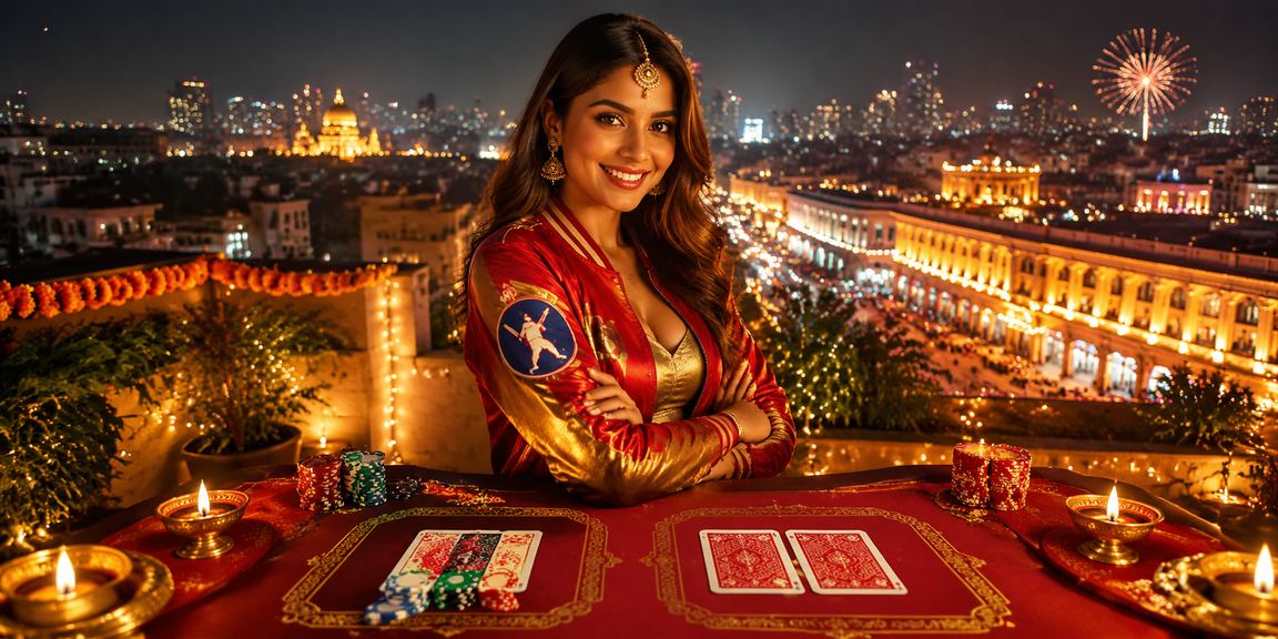 Teen Patti player using mobile phone at Connaught Place Delhi